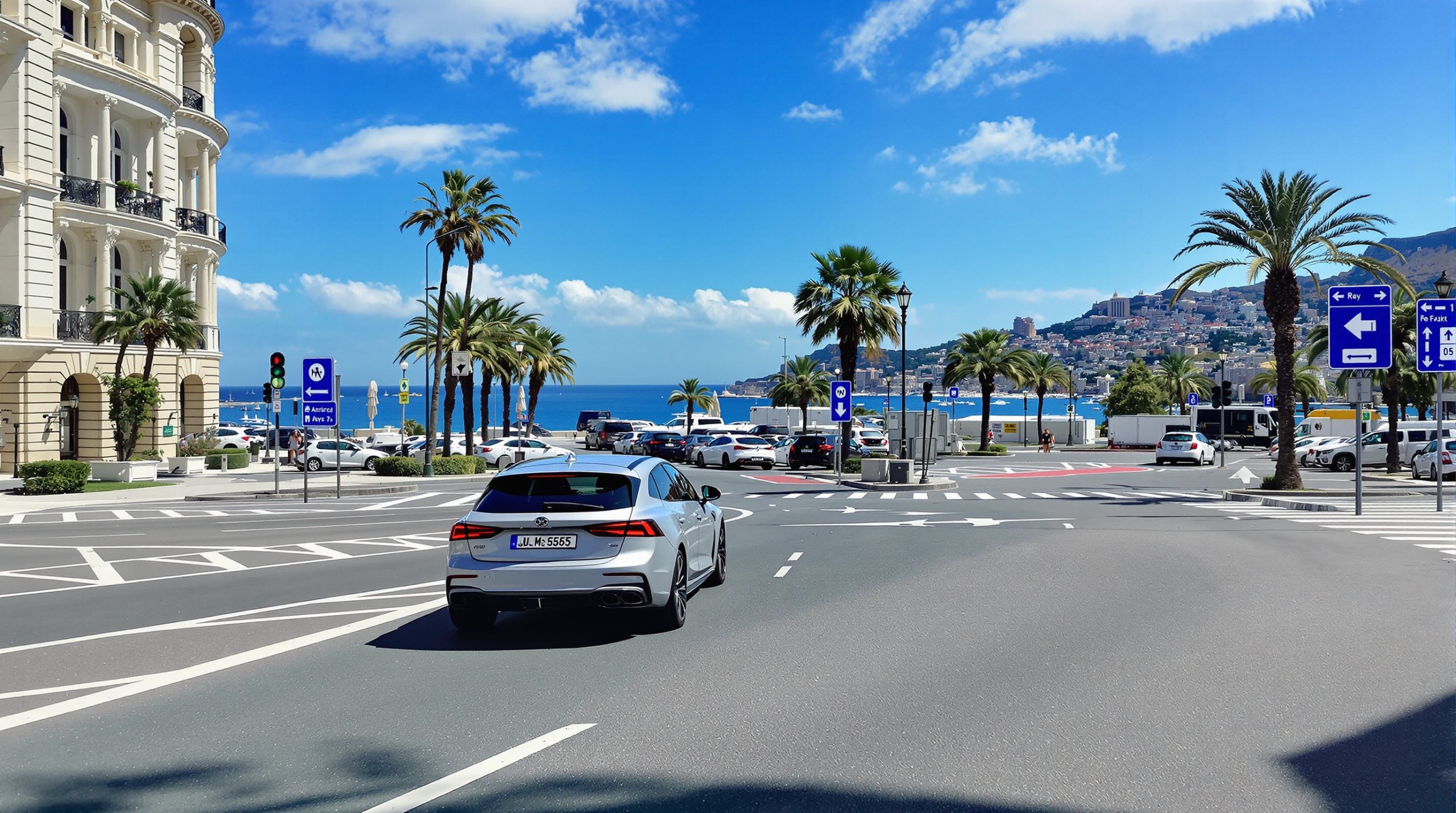 Entrer à Monaco en voiture sans stress et trouver facilement une place pour profiter du séjour
